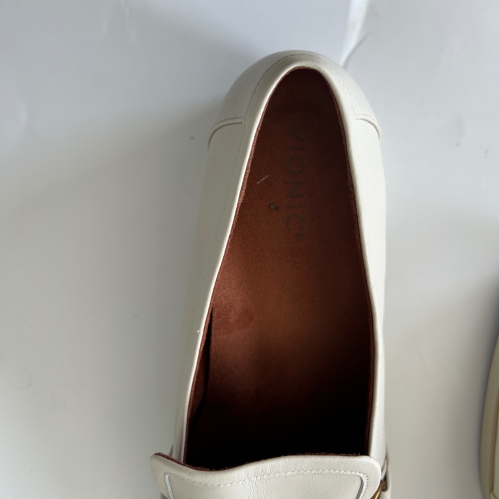 Vionic Women's Mizelle Cream Loafers Size 11 Excellent Condition - Picture 8 of 9